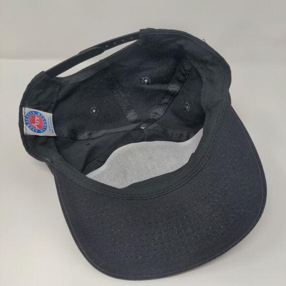 Riverside Inc. Parma Idaho Snapback Hat Black OS Adjustable Attractive Headwear - Picture 6 of 8